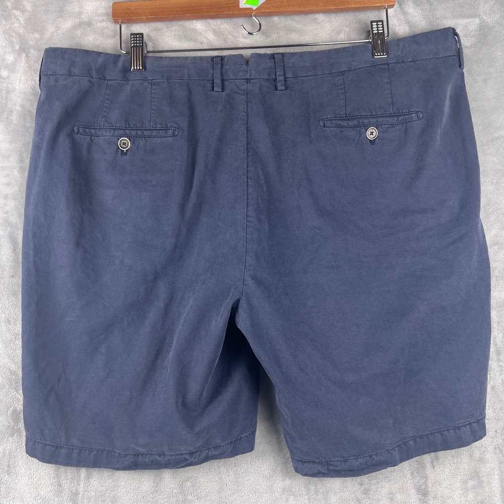 Peter Millar Collection Mens Shorts Navy Blue Tencel Cotton Size 42 NWT - Picture 8 of 12